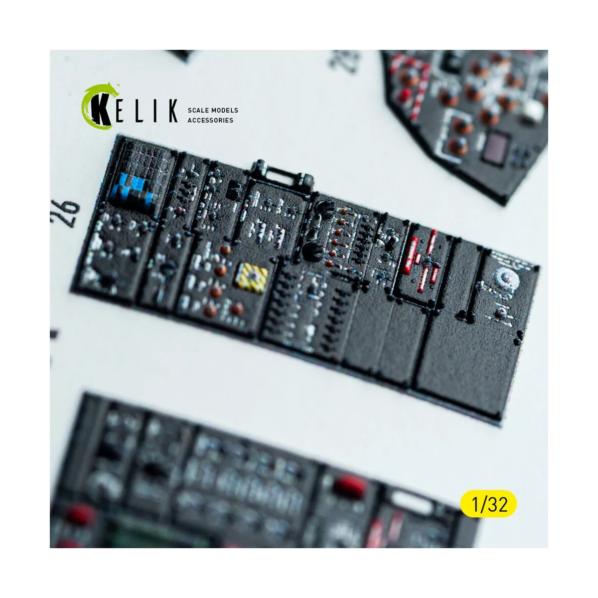 F-14A - interior 3D decals for Tamiya kit, 1/32 - Kelik K32053