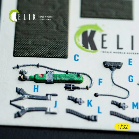 F-15C MSIP II- interior 3D decals for Tamiya kit, 1/32 - Kelik K32052