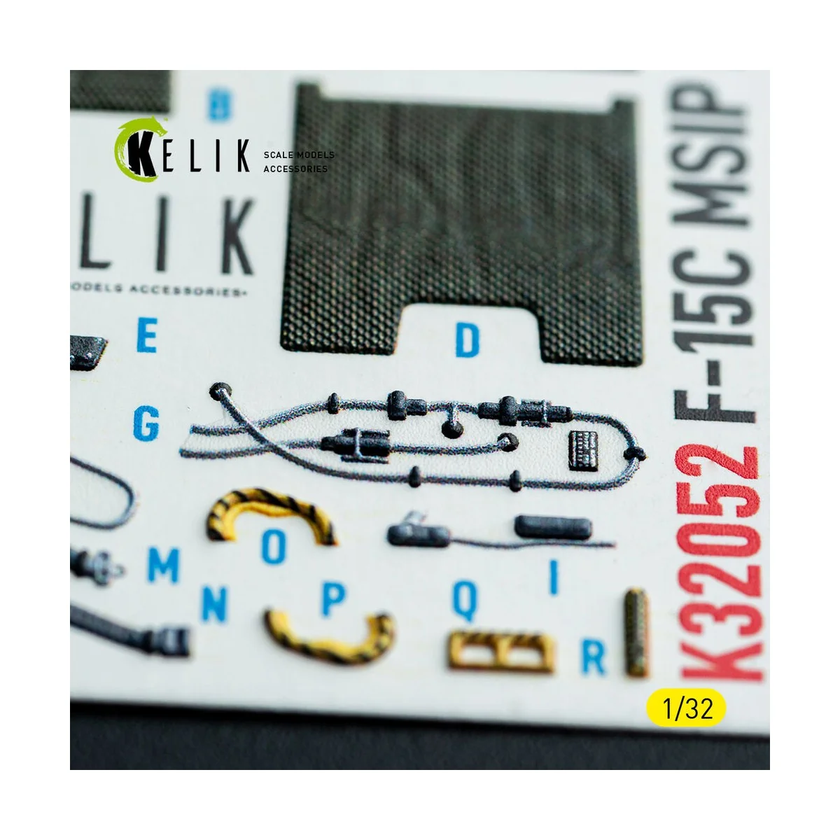 F-15C MSIP II- interior 3D decals for Tamiya kit, 1/32 - Kelik K32052