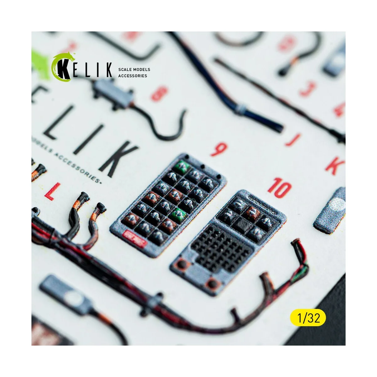 F-15C MSIP II- interior 3D decals for Tamiya kit, 1/32 - Kelik K32052