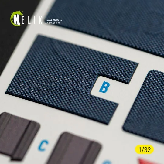 OV-10D Bronco - interior 3D decals for Kitty Hawk/Zimi models kit, ...