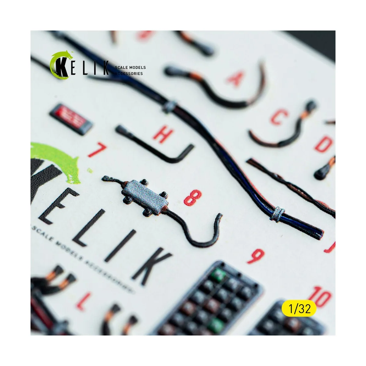 F-15C MSIP II- interior 3D decals for Tamiya kit, 1/32 - Kelik K32052