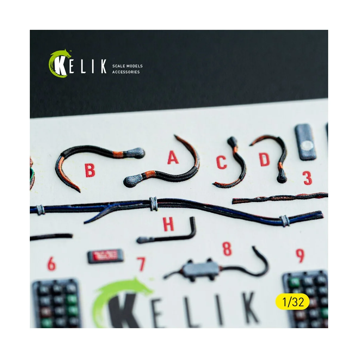 F-15C MSIP II- interior 3D decals for Tamiya kit, 1/32 - Kelik K32052