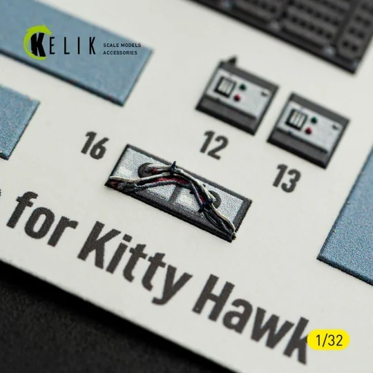 OV-10A/C Bronco - interior 3D decals for Kitty Hawk/Zimi models kit...