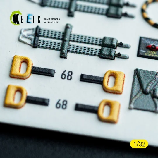 F-14A - interior 3D decals for Tamiya kit, 1/32 - Kelik K32053