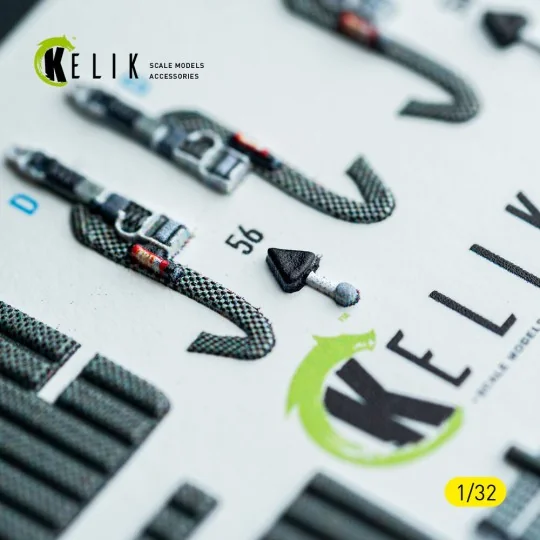 F-14A - interior 3D decals for Tamiya kit, 1/32 - Kelik K32053