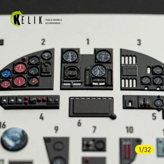 MS-406C-1 - interior 3D decals for Special Hobby kit, 1/32 - Kelik ...