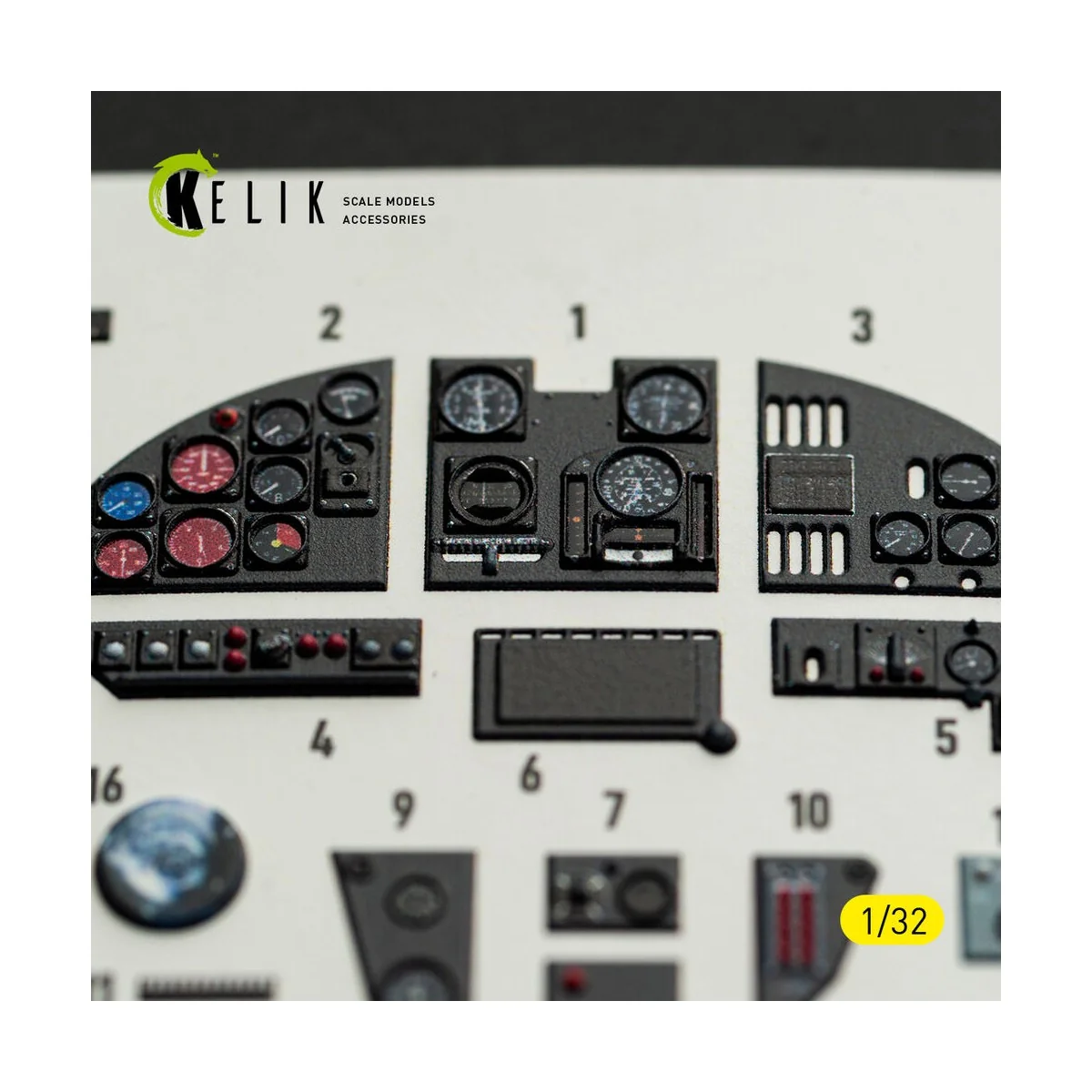 MS-406C-1 - interior 3D decals for Special Hobby kit, 1/32 - Kelik ...