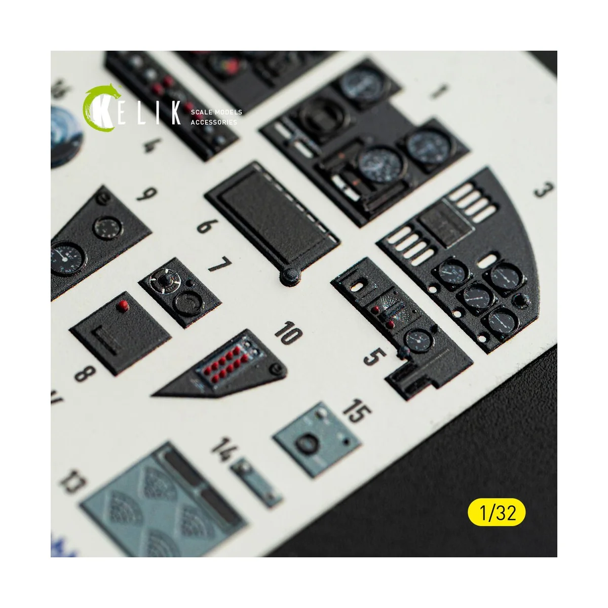 MS-406C-1 - interior 3D decals for Special Hobby kit, 1/32 - Kelik ...
