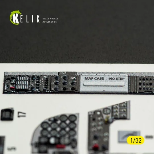 RF-5E - interior 3D decals for Kitty Hawk/Zimi models kit, 1/32 - K...