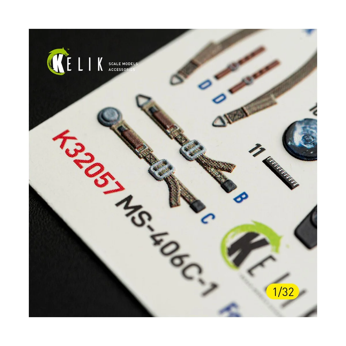 MS-406C-1 - interior 3D decals for Special Hobby kit, 1/32 - Kelik ...