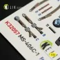 MS-406C-1 - interior 3D decals for Special Hobby kit, 1/32 - Kelik ...