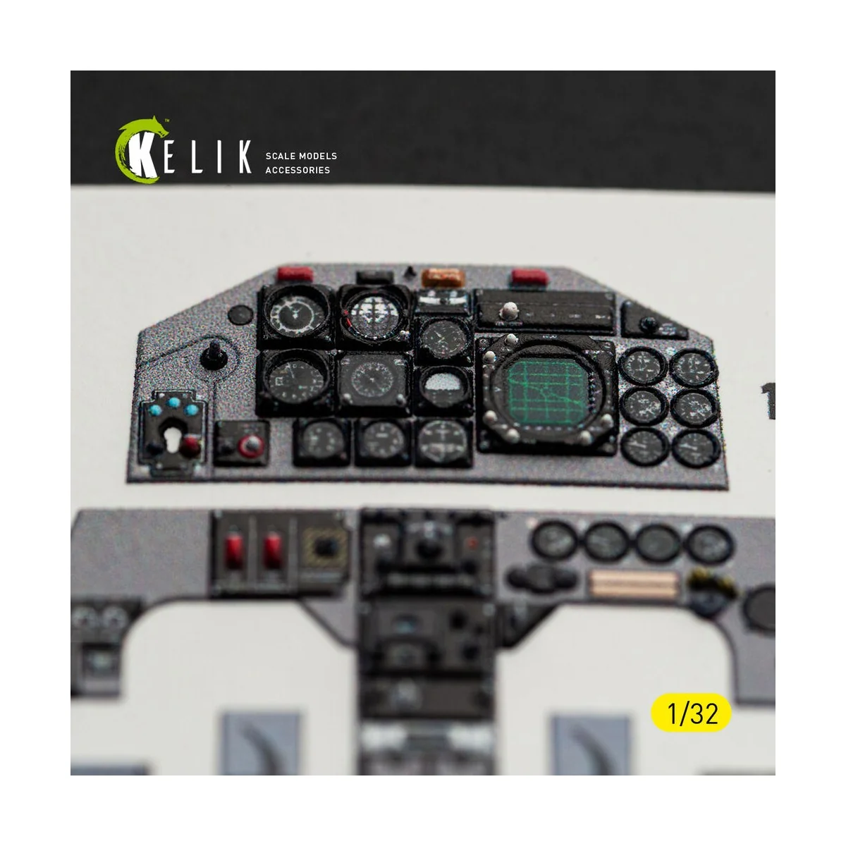F-5F - interior 3D decals for Kitty Hawk/Zimi models kit, 1/32 - Ke...