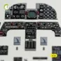 F-5F - interior 3D decals for Kitty Hawk/Zimi models kit, 1/32 - Ke...