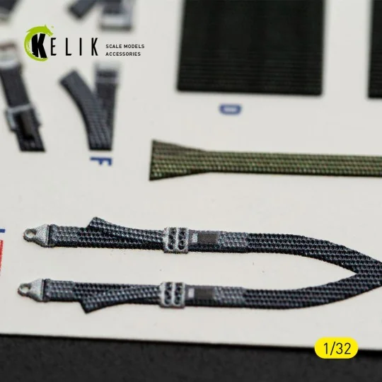 F-5F - interior 3D decals for Kitty Hawk/Zimi models kit, 1/32 - Ke...