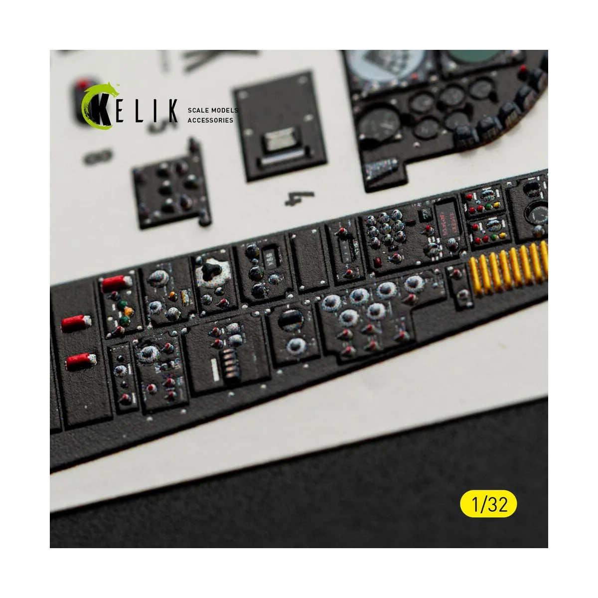 A-7D CORSAIR II - interior 3D decals for Trumpeter kit, 1/32 - Keli...