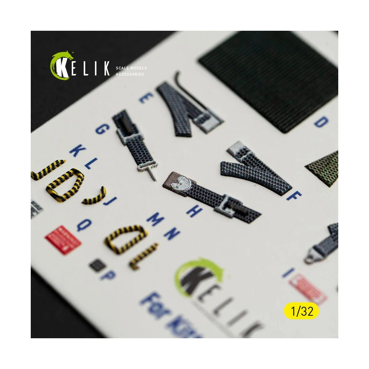 F-5F - interior 3D decals for Kitty Hawk/Zimi models kit, 1/32 - Ke...