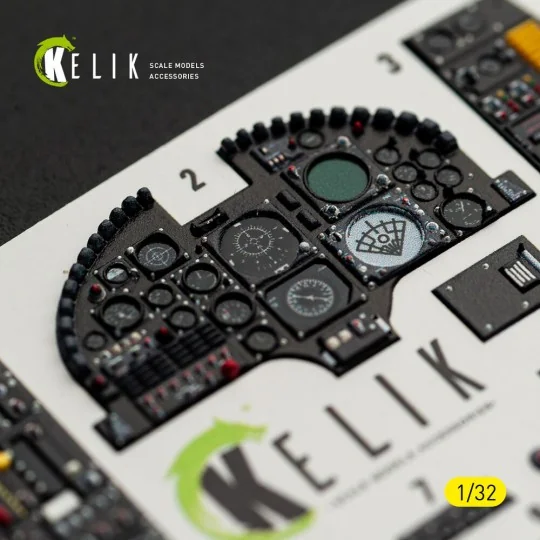 A-7D CORSAIR II - interior 3D decals for Trumpeter kit, 1/32 - Keli...