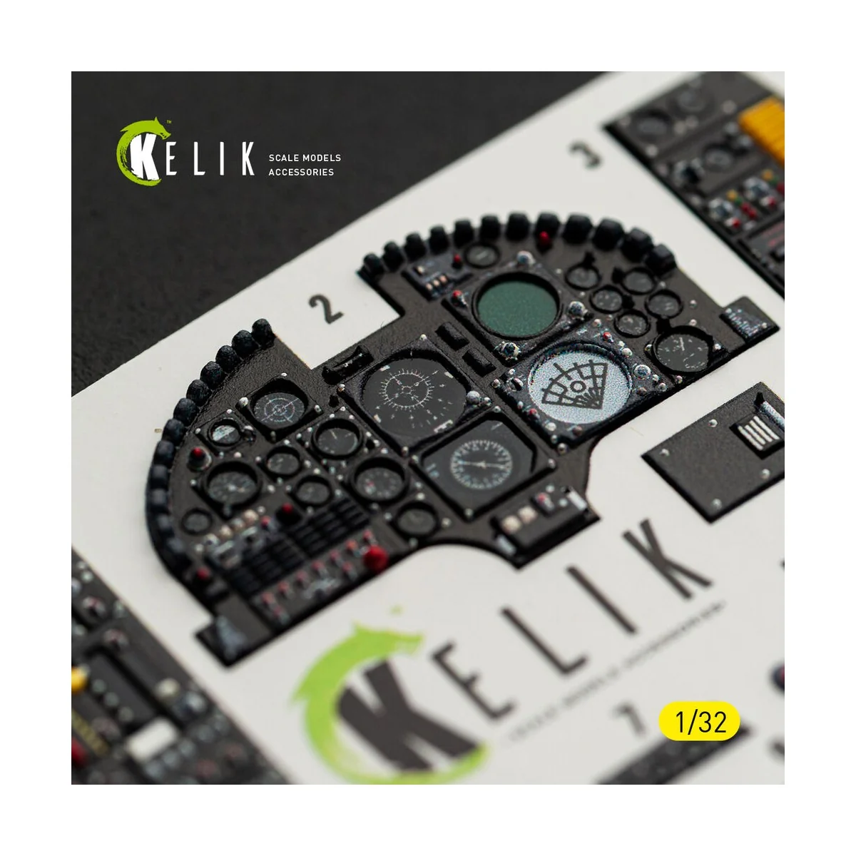 A-7D CORSAIR II - interior 3D decals for Trumpeter kit, 1/32 - Keli...