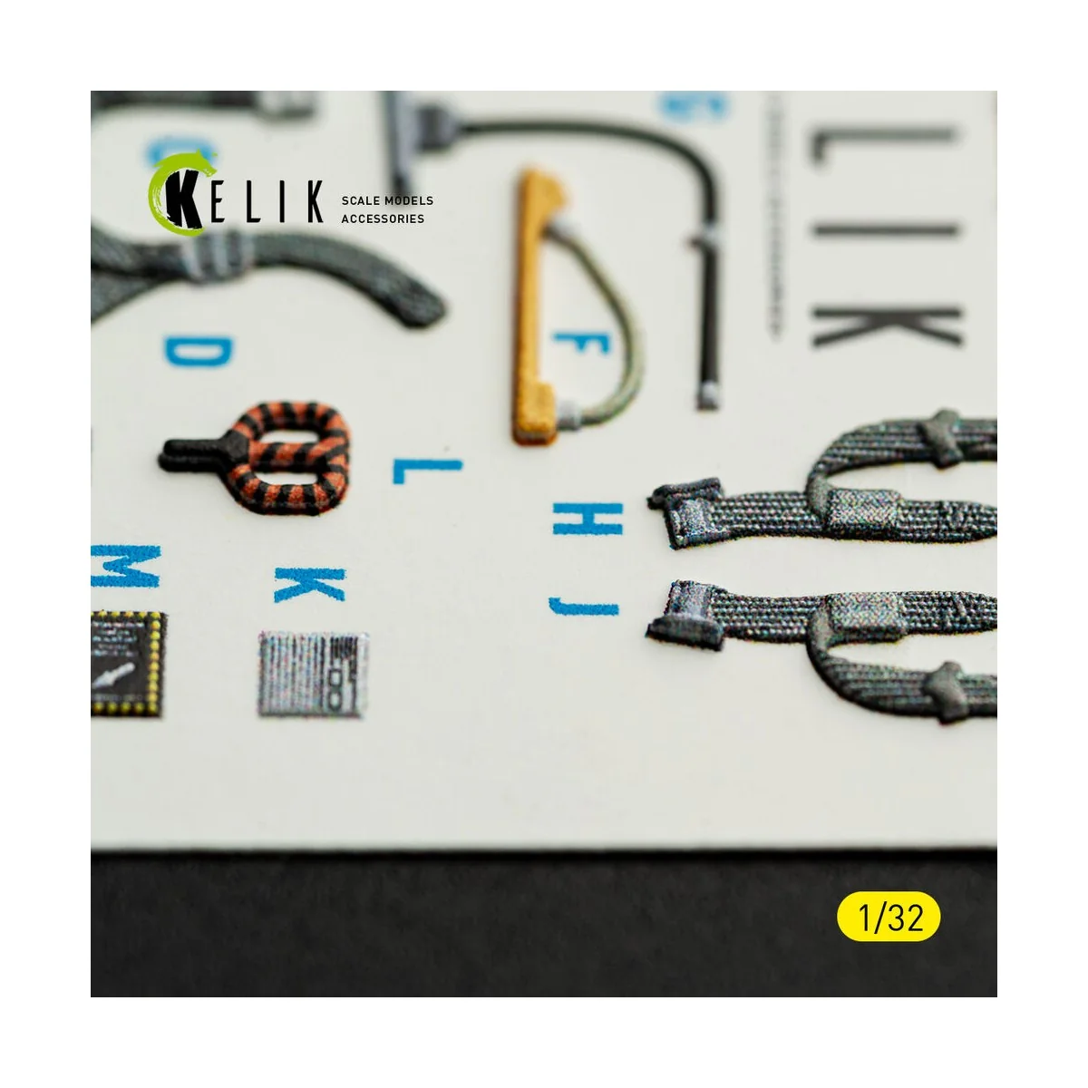 A-7E CORSAIR II - interior 3D decals for Trumpeter kit, 1/32 - Keli...