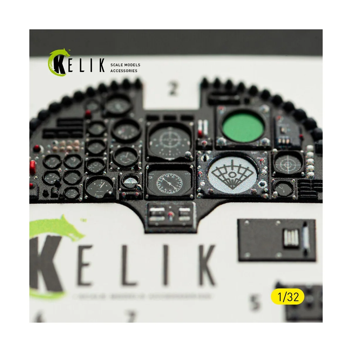 A-7E CORSAIR II - interior 3D decals for Trumpeter kit, 1/32 - Keli...