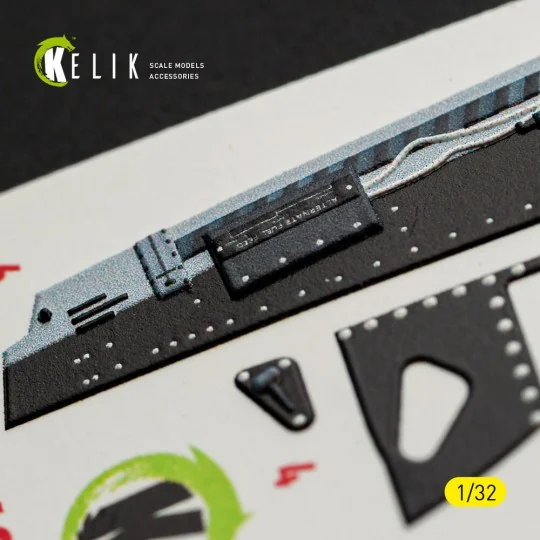 A-7D CORSAIR II - interior 3D decals for Trumpeter kit, 1/32 - Keli...