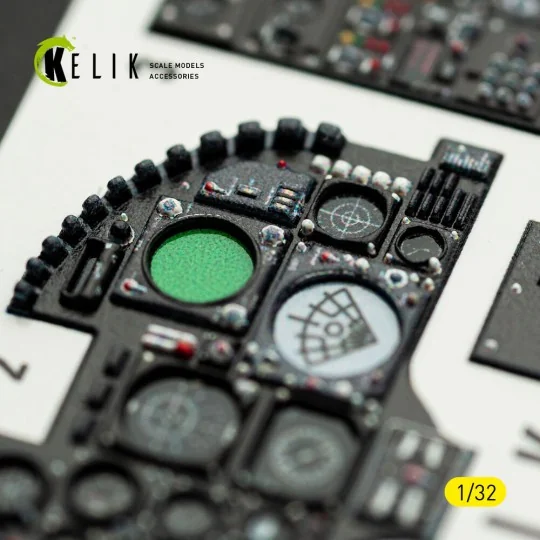 A-7E CORSAIR II - interior 3D decals for Trumpeter kit, 1/32 - Keli...