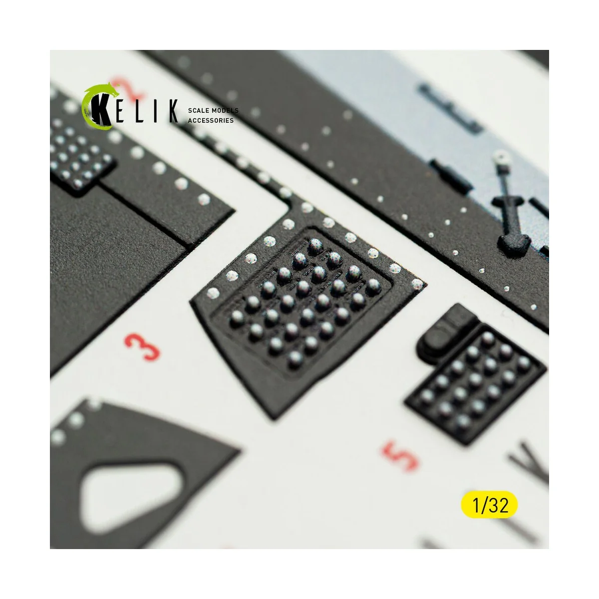 A-7E CORSAIR II - interior 3D decals for Trumpeter kit, 1/32 - Keli...