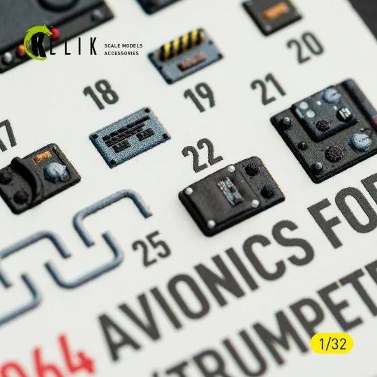 Avionics for A-7E/D CORSAIR II - exterior 3D decals for Trumpeter k...