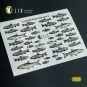 River Fish set Type 3 - 3D Decal for dioramas, 1/35 - Kelik KA35006