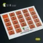 ADR Plates Set Type 2 - Decal for models, 1/35 - Kelik KA35010