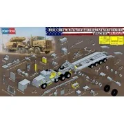 M911 C-HET w/m747 Heavy Equipment Semi- Trailer, 1/35 - Hobby Boss ...
