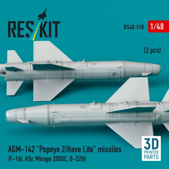 AGM-142 Popeye 2/Have Lite missiles (2 pcs) (F-16I, Kfir, Mirage 20...
