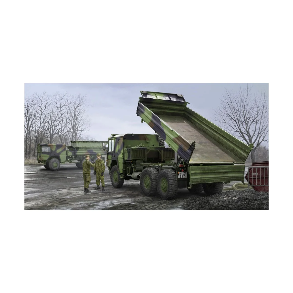 LKW 7t dump truck, 1/35 - Hobby Boss 85520 LKW 7t dump truck, 1/35 - Hobby Boss 85520