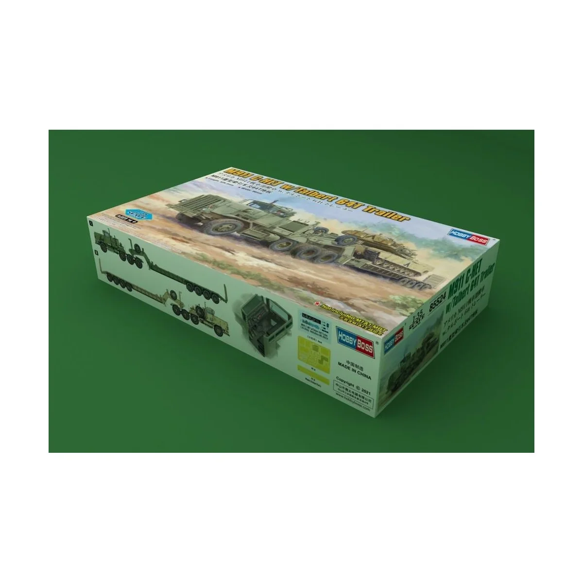 M911 C-HET w/Talbert 64T Trailer - Hobby Boss 85524