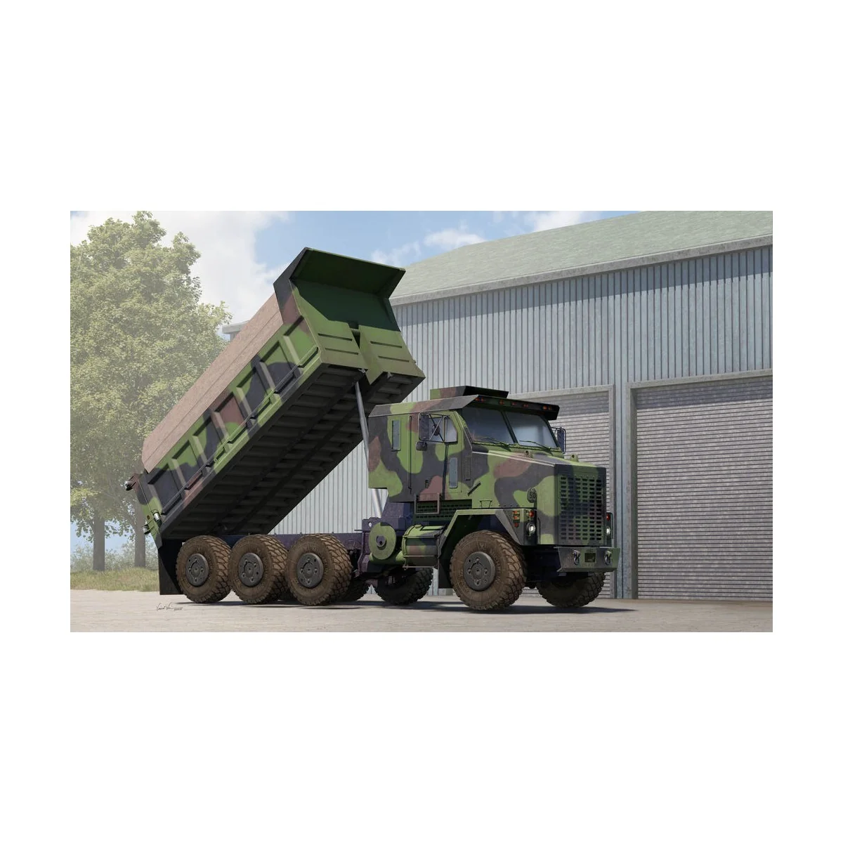 M1070 Dump Truck - Hobby Boss 85526