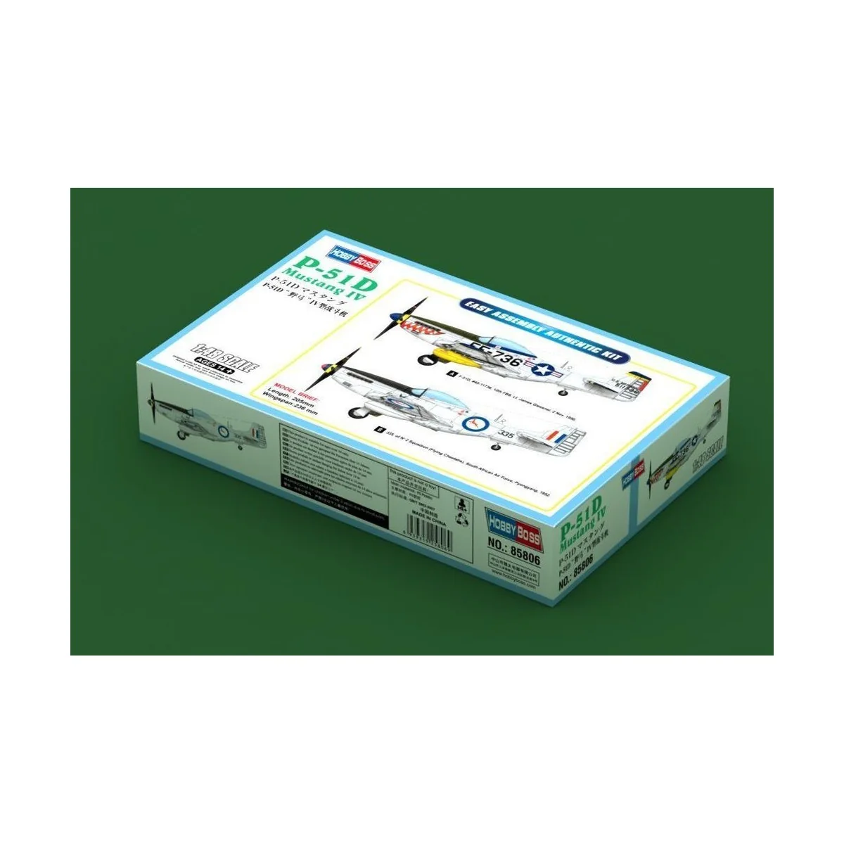 P-51D Mustang IV Fighter - Hobby Boss 85806