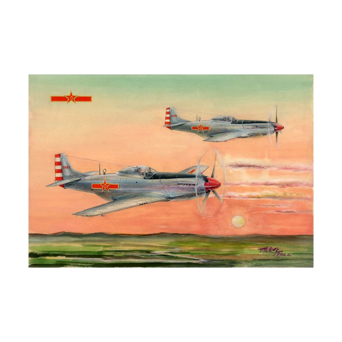 PLAAF P-51D/K Mustang Fighter, 1/48 - Hobby Boss 85807