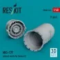 MiG-17F exhaust nozzle for Ammo kit (3D Printed), 1/48 - ResKit Mod...