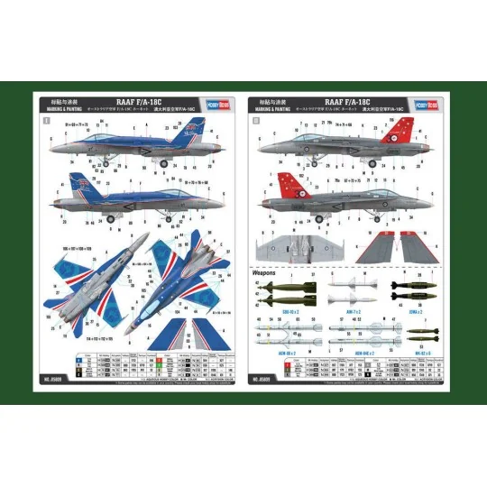 RAAF F/A-18C, 1/48 - Hobby Boss 85809
