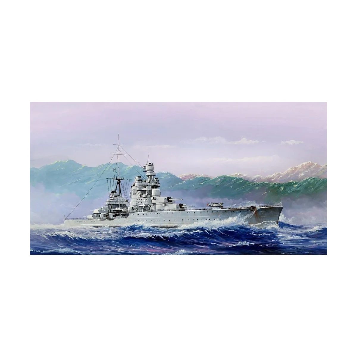 Italian Heavy Cruiser Pola (1941), 1/350 - Hobby Boss 86502