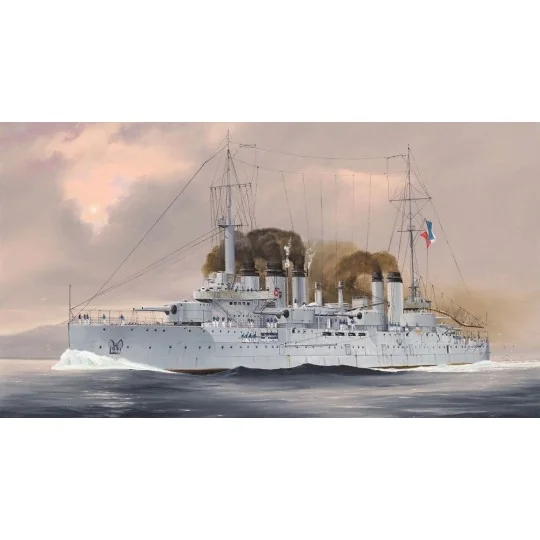 French Navy Pre-Dreadnought Battleship Danton - Hobby Boss 86503