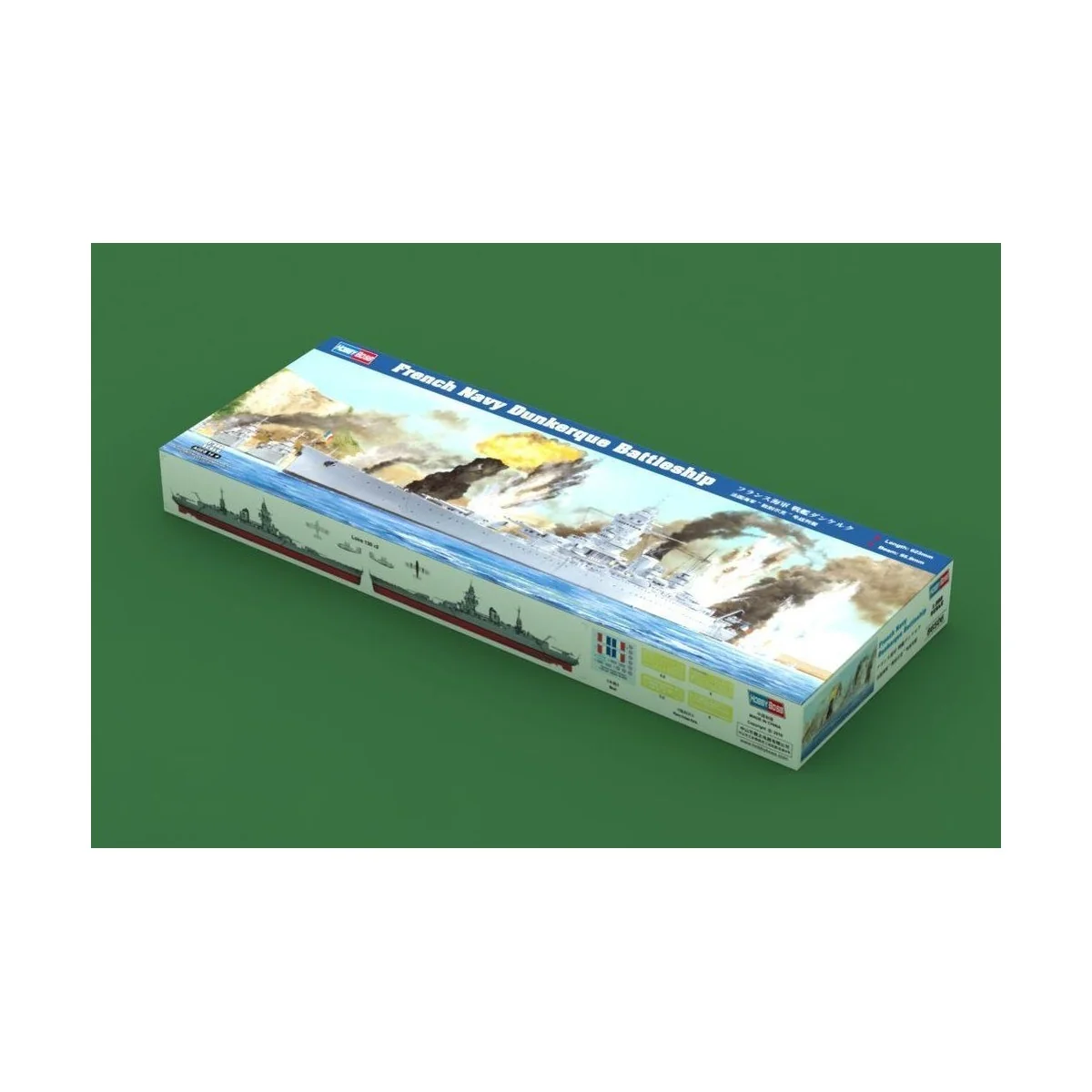 French Navy Dunkerque Battleship, 1/350 - Hobby Boss 86506 French Navy Dunkerque Battleship, 1/350 - Hobby Boss 86506