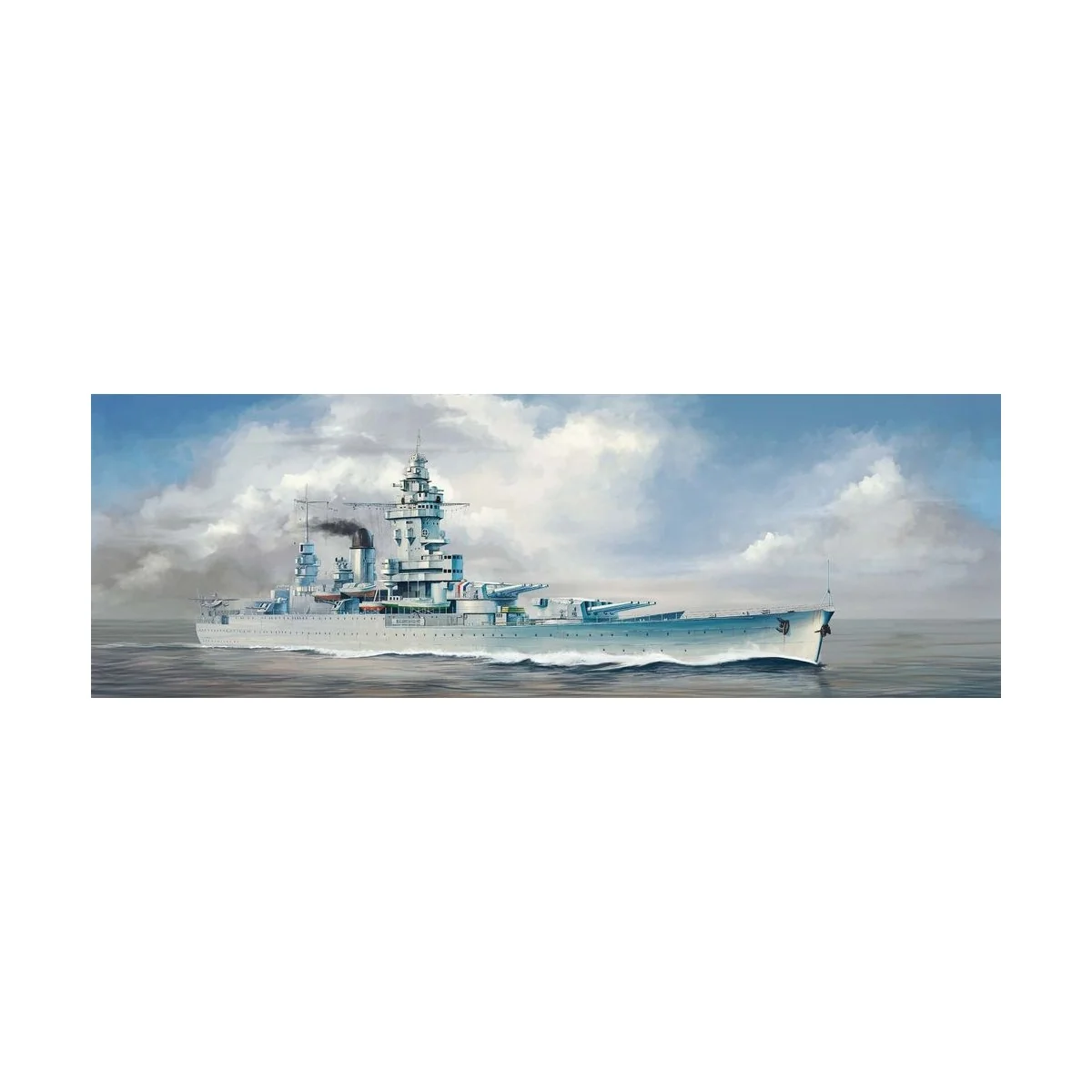 French Navy Strasbourg Battleship - Hobby Boss 86507