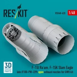 F?15I Ra'am, F?15K Slam Eagle late (F100-PW-229) open exhaust nozzl...