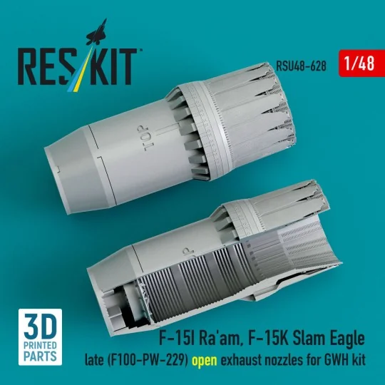 F?15I Ra'am, F?15K Slam Eagle late (F100-PW-229) open exhaust nozzl...