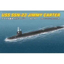 SSN-23 JIMMY CARTER ATTACK SUBMARINE, 1/700 - Hobby Boss 87004
