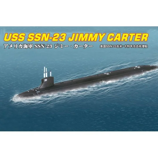 SSN-23 JIMMY CARTER ATTACK SUBMARINE - Hobby Boss 87004