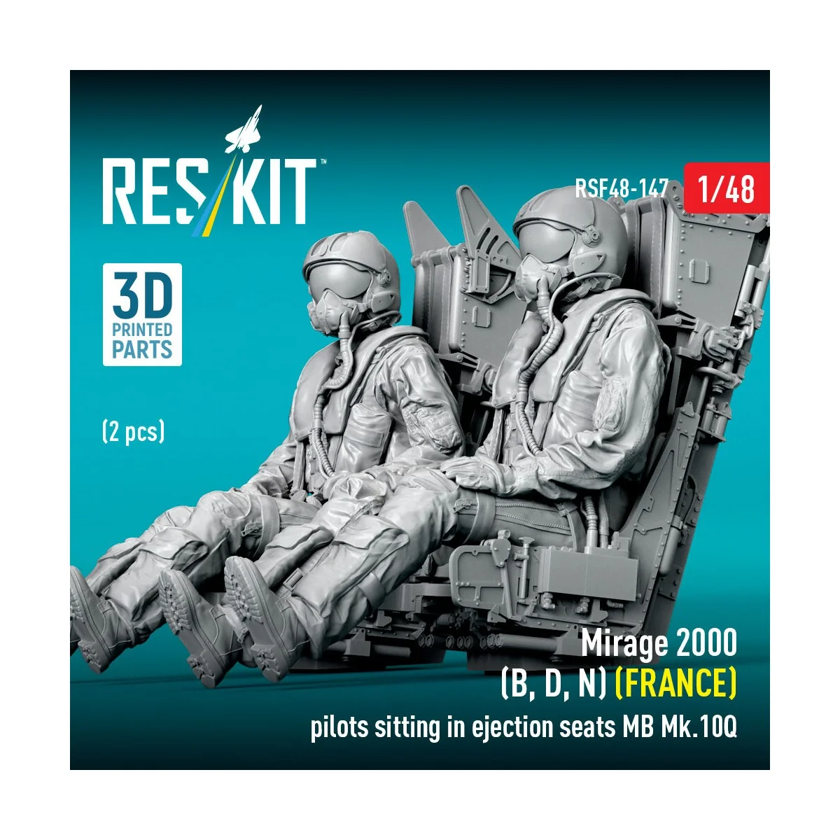 Mirage 2000 (B, D, N) (FRANCE) pilots sitting in ejection seats MB ...