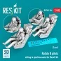 Rafale B pilots sitting in ejection seats for Revell kit (2 pcs) (3...